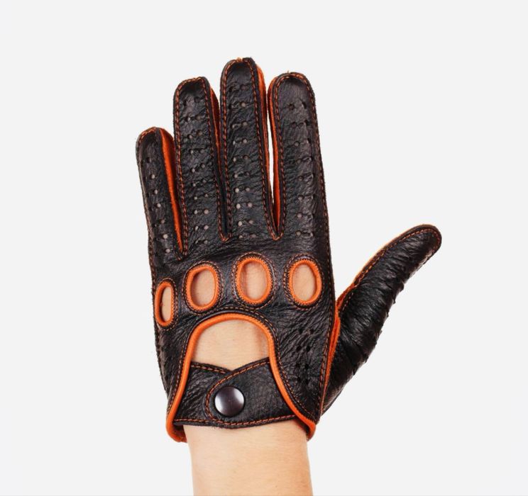 Manusi de condus din piele de cerb