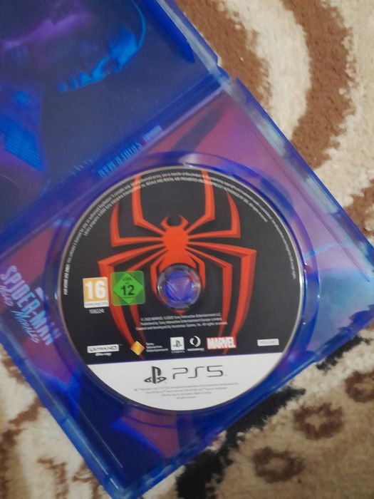 Диск Spider man Miles Morales