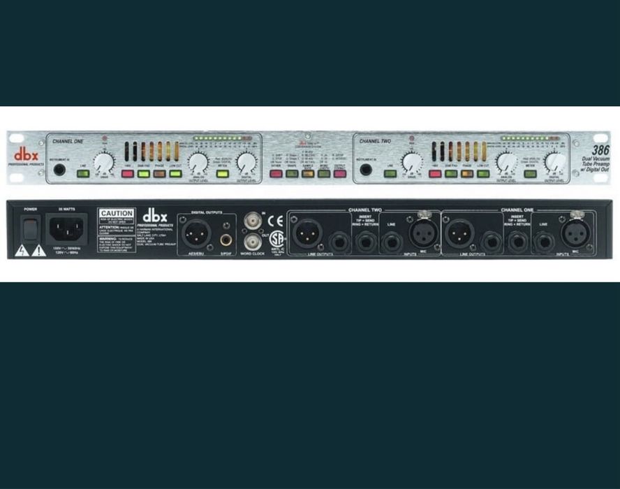 Продам dbx prifessional  386 tube Preamp