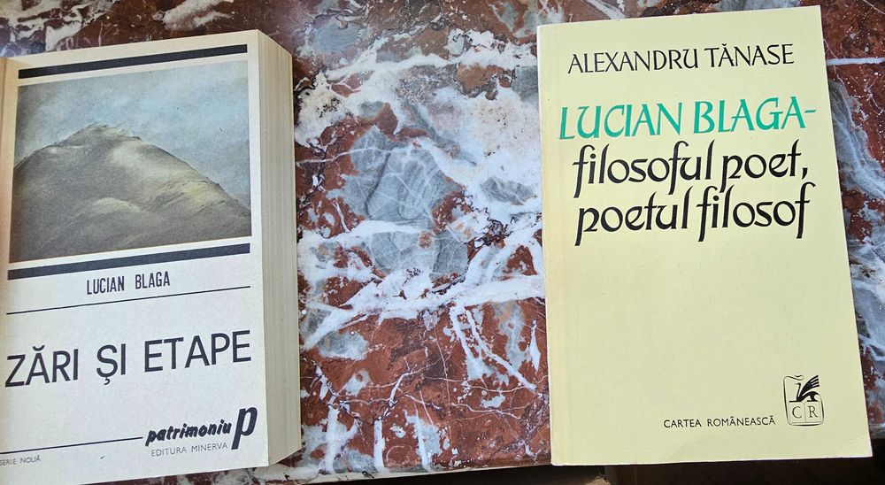 Lot 11 volume Lucian Blaga (7 din seria Opere ed Minerva) si 4 alte volume
