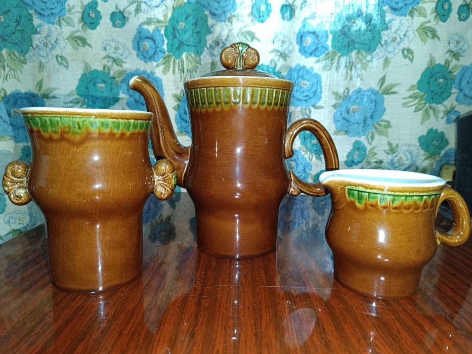 Фарфоровый кофейный сервиз
