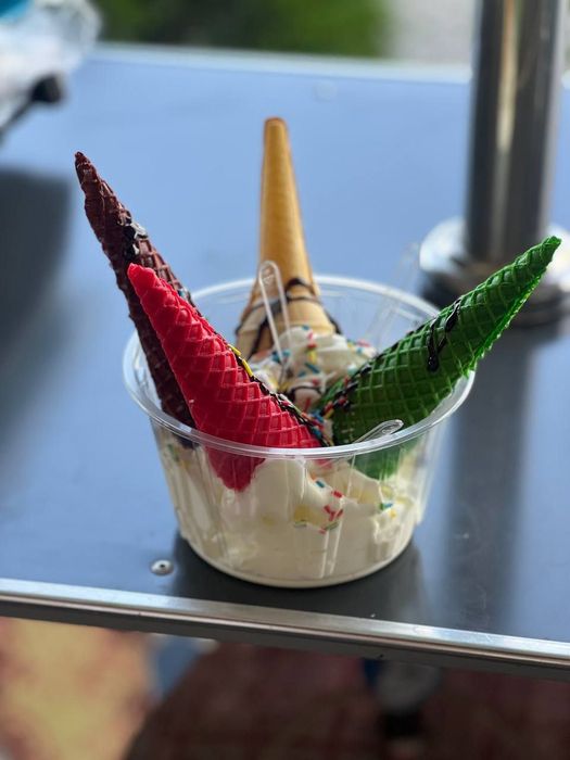 Frezer muzqaymoq gazvoda aparat