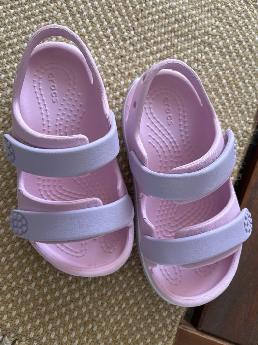 Sandale CROCS marime 24-25 lila-roz