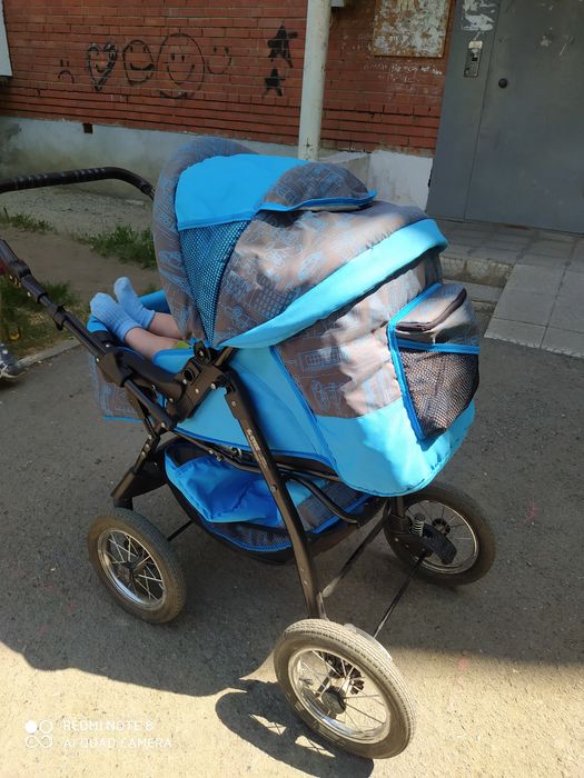 Коляска зима-лето +переноска