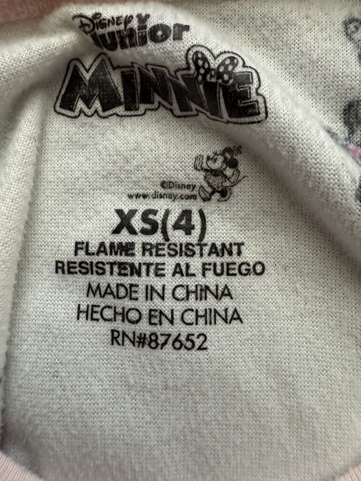 Pijama Minnie 3-4 ani