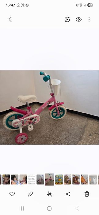 Bicicleta Fete 2-4 ani