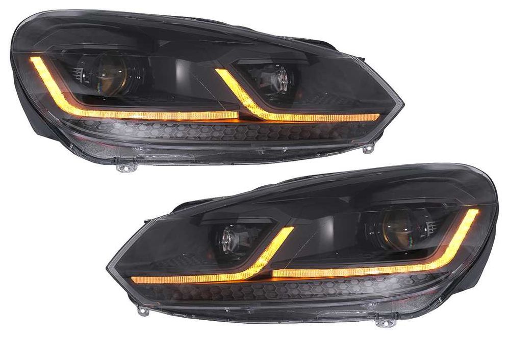 Faruri LED VW Golf 6 -Golf 7 Facelift Design Lupa Semnalizare Dinamica
