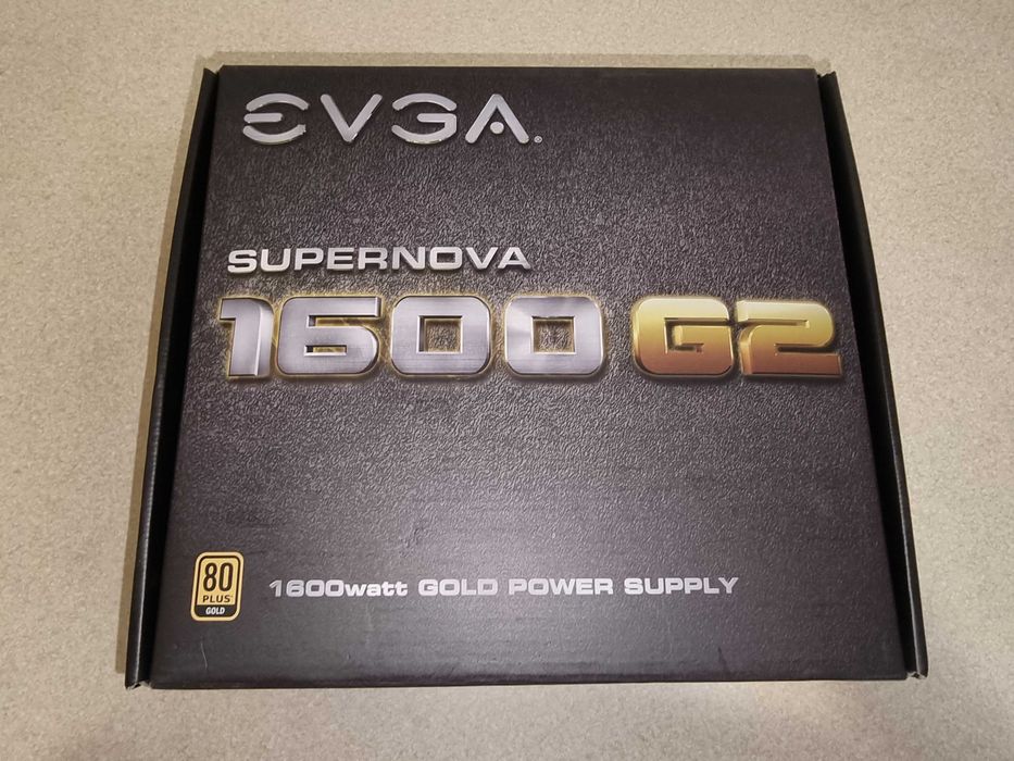 Золотой блок питания EVGA SuperNOVA 1600 G2 мощностью 1600Вт