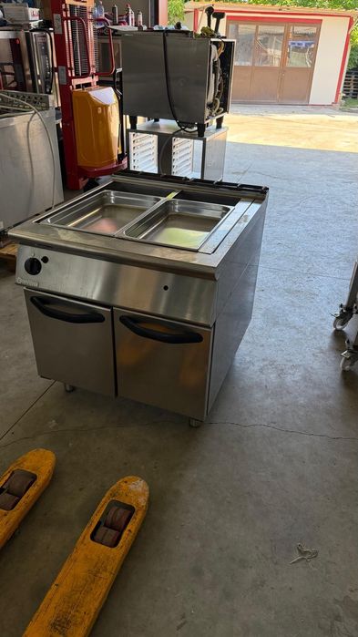 Bain marie dublu de bloc termic  gaz Mareno linia 900 inox