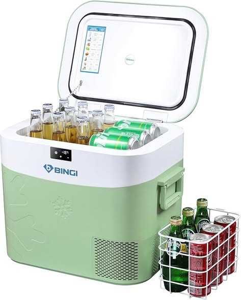 Frigider cu compresor BINGI 22L, congelator auto portabil,Garantie