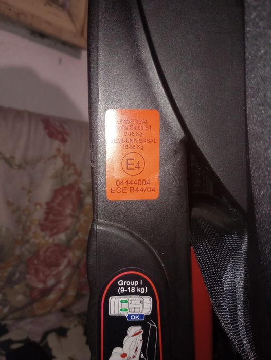 Столче за кола 9-36кг