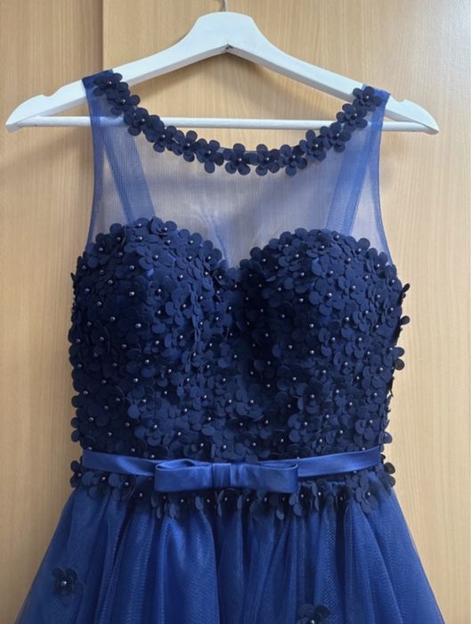 Rochie de ocazie albastra Diva Fashion