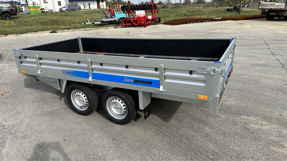 Remorca auto faro magicus 300x150cm 2 axe 750kg