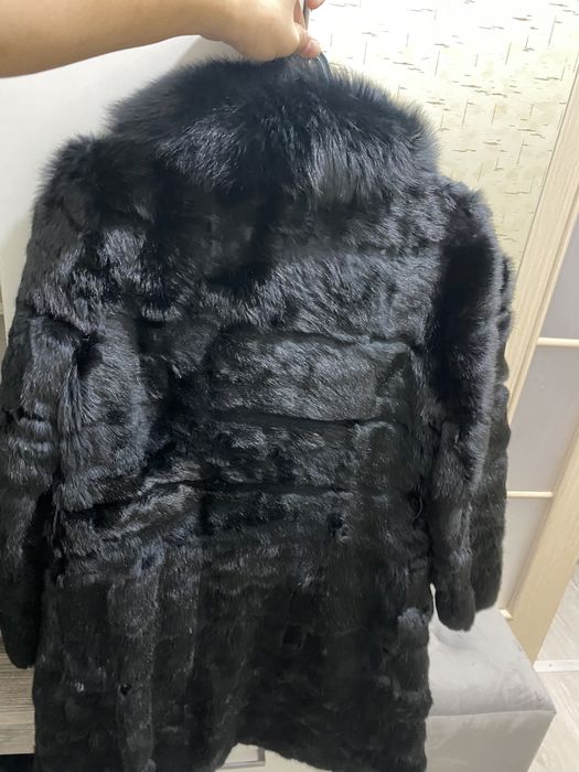Продам шубу натурал кролик
