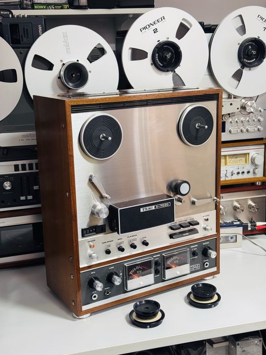 Magnetofon de colecție TEAC A-7030 + AR-70,stare foarte bună,2/4 piste