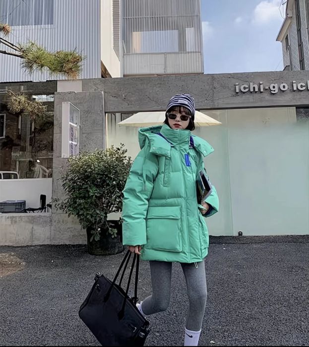 Зимняя куртка оверсайз