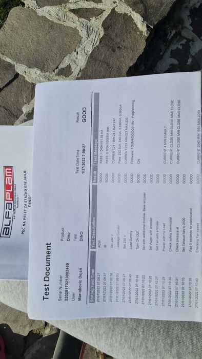 Пелетна камина ALFAPLAM, DINO