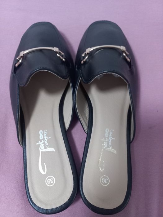 Нови италиански обувки от естествена кожа