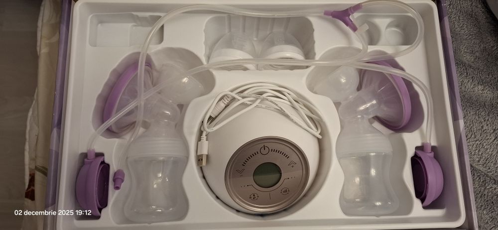 Pompa electrica pentru san dubla Kids Care.