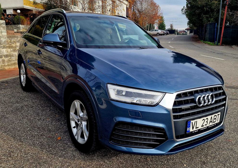 AUDI Q3 - 2.0 TDI quattro S-tronic (150 CP) - 92.650 Km - 10/2017