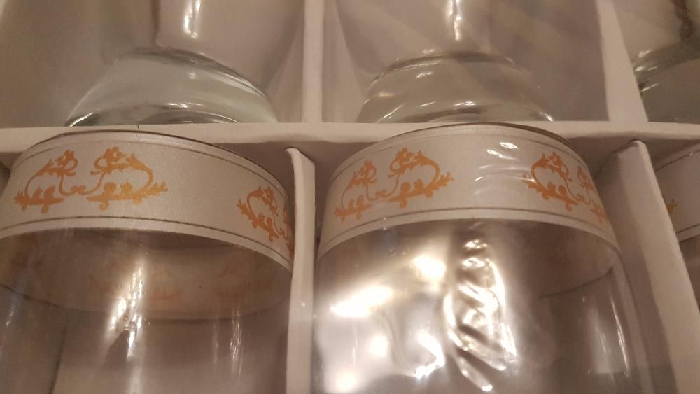 Set 6 pahare sticla, pentru bere, NOU