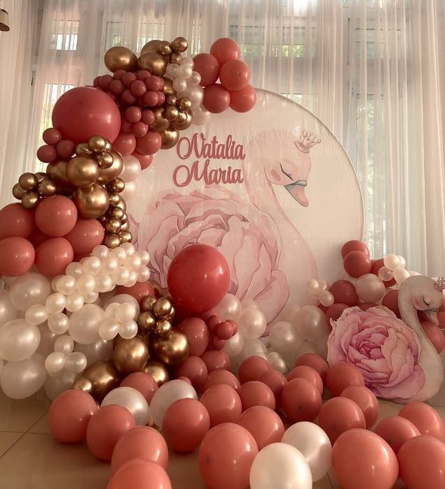 Panou foto/Photo corner/Arcada baloane pentru EVENIMENTUL TĂU!