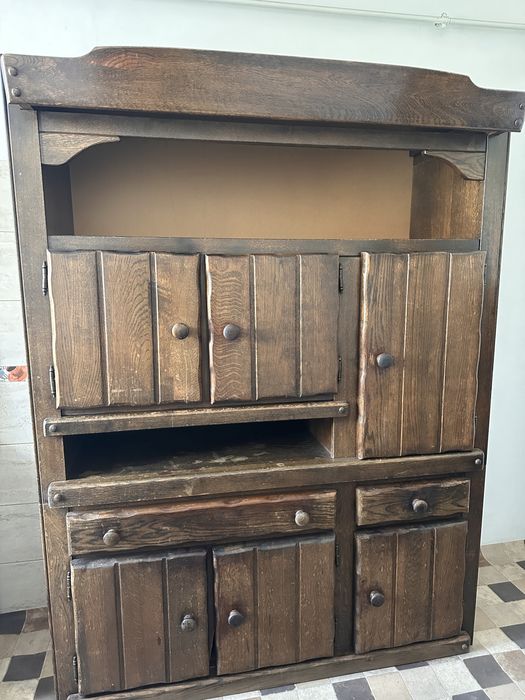 Dulap bucatarie lemn stil rustic