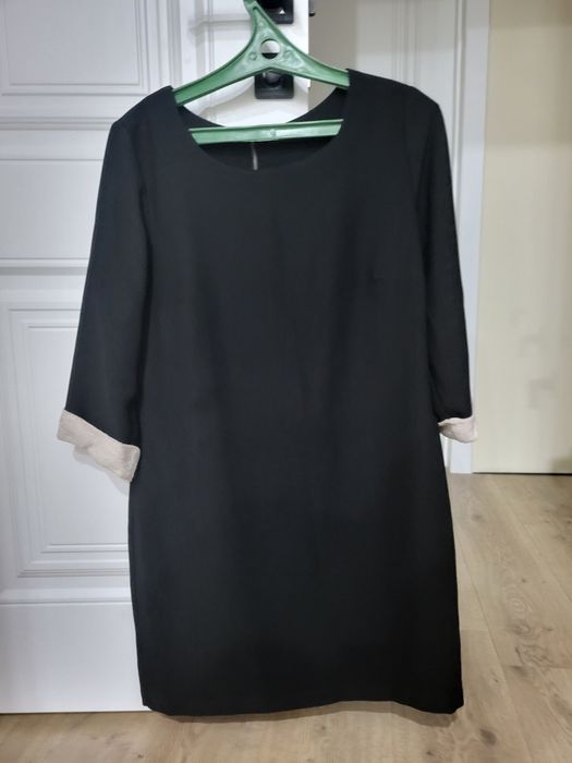 Платье короткое, черное