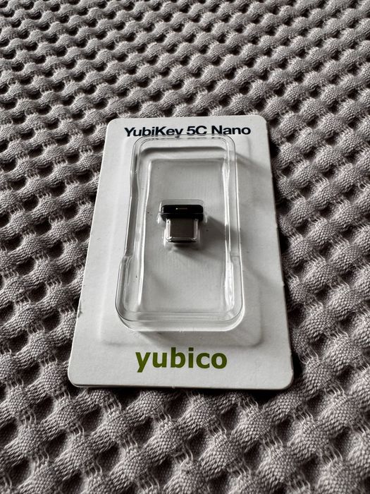 Новый Yubikey 5C nano