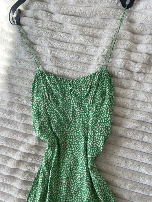 Зелена рокля ZARA