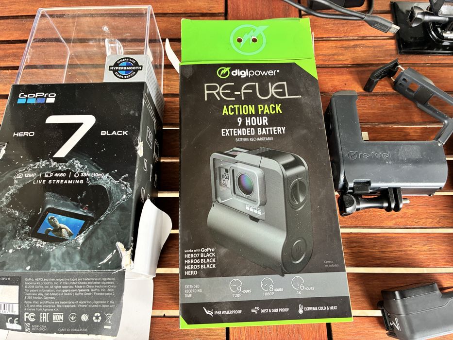 Go pro 7 black със аксесоари