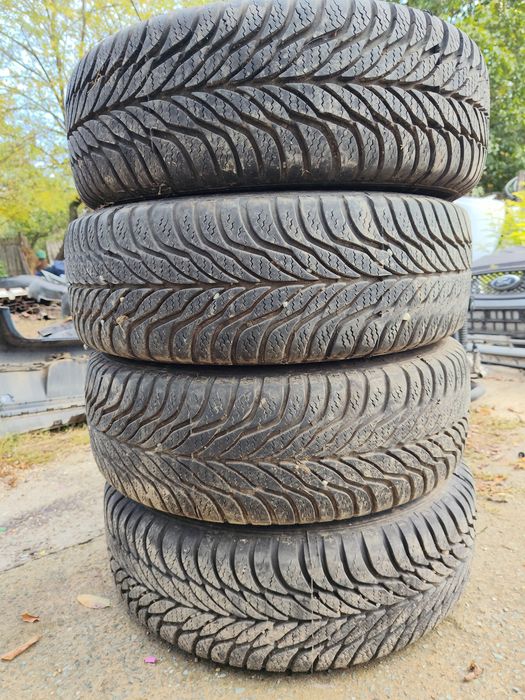 Jante tabla cu anvelope M+S 195/65 R15 91H VW/Skoda/Caddy