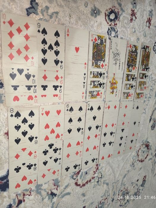 Карты игровые 1979 года покерные