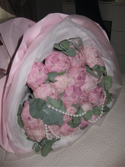 Цветы пионы 25 шт