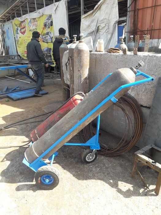 Тележка для кислородных баллонов