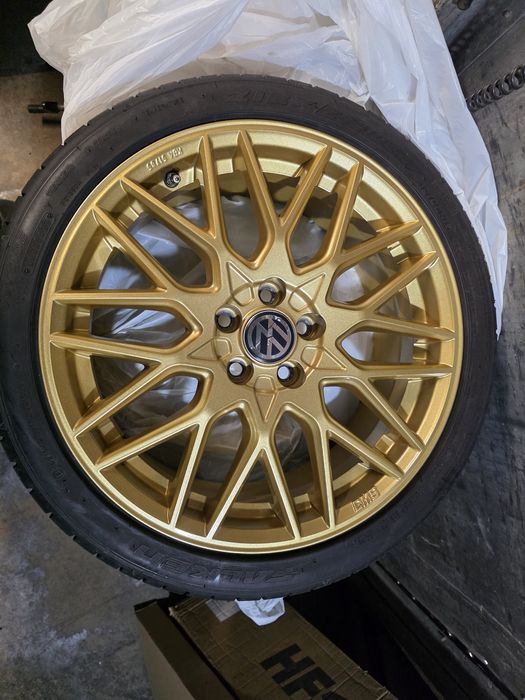 4 jante 5x100 R17 cu cauciucuri de vara