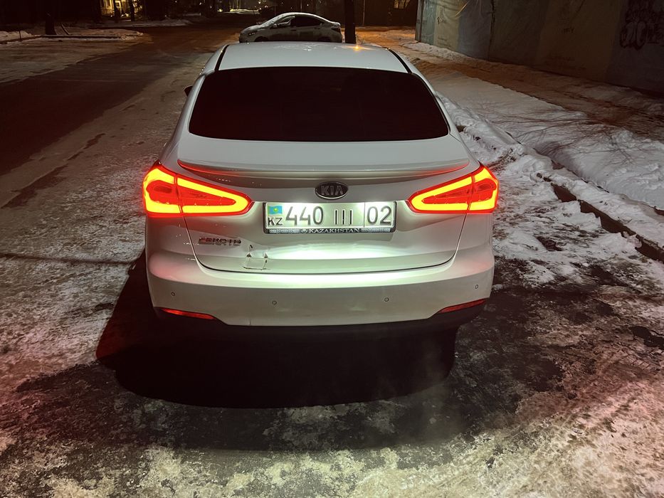 Kia Cerato 2013 (Подстветка номера)
