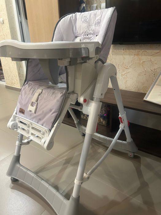 Стол за хранене Lorelli Gusto Grey Bunny