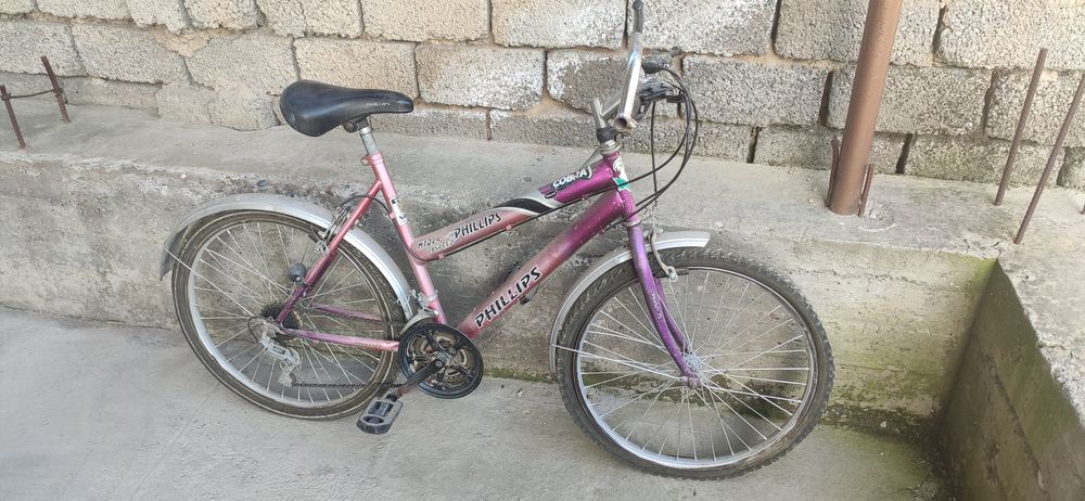 Велосипед на ходу