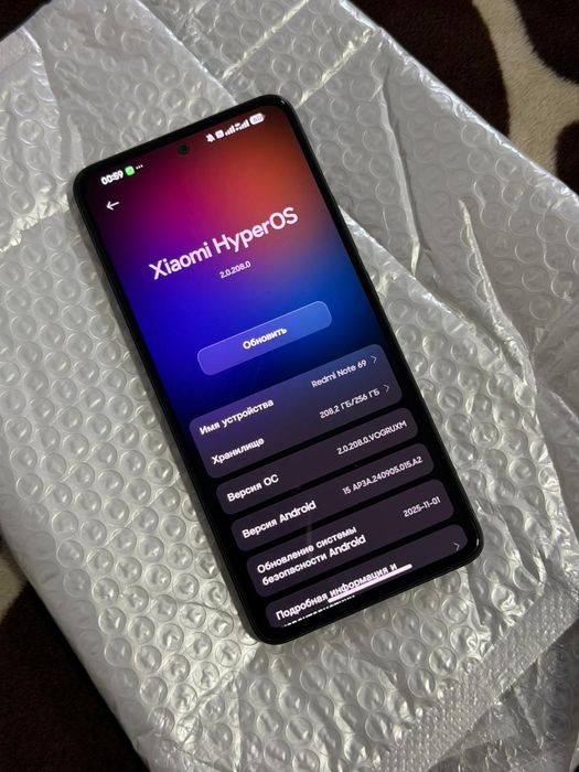Телефон Redmi note 14 256gb