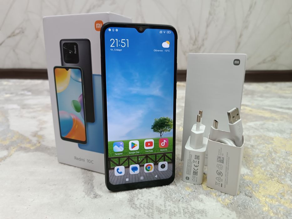 Xiaomi Redmi 10C + Документы.