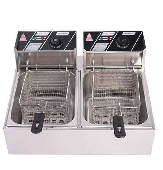 Reducere Friteuza 6l+6l Transport Gratuit