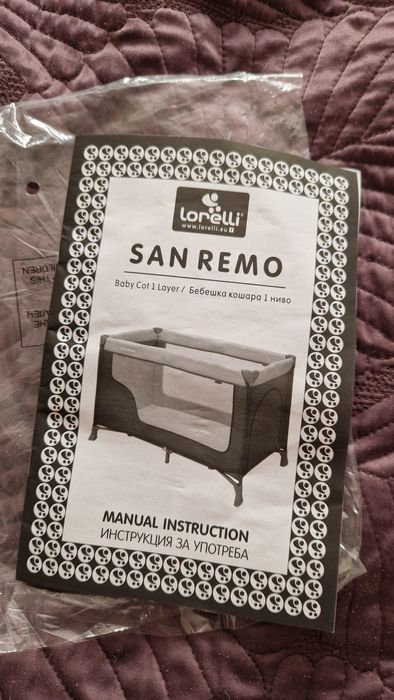 Переносной манеж Lorelli