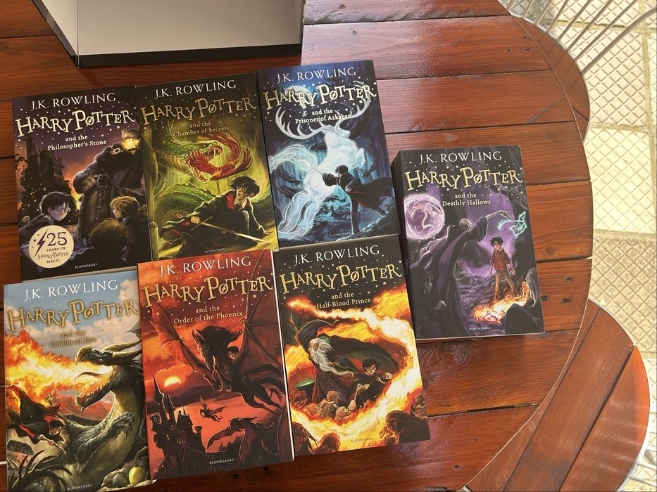 Пълен комплект книги Хари Потър на английски (Harry Potter Box Set)