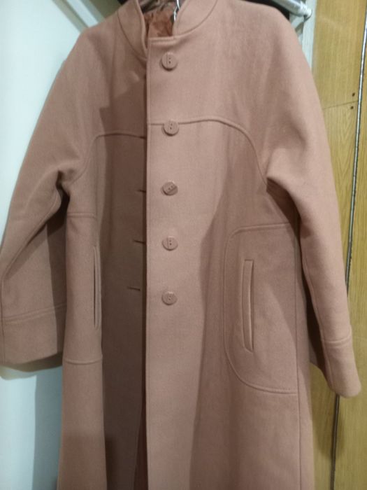 Женское драповое пальто
