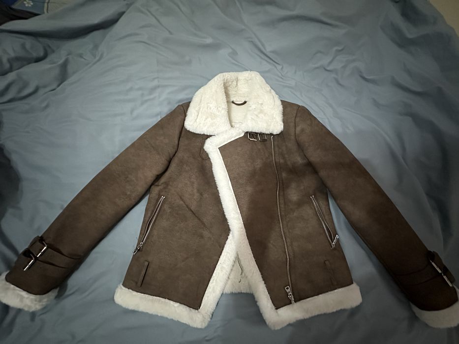 Женская дубленка
