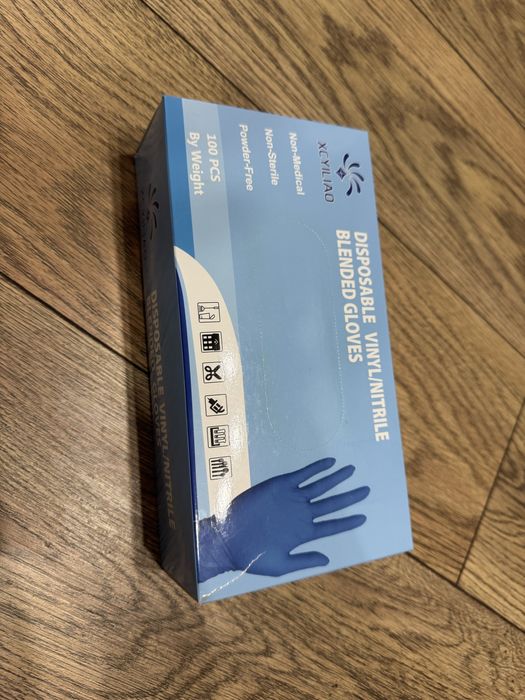 Перчатки упаковка 1200 тг