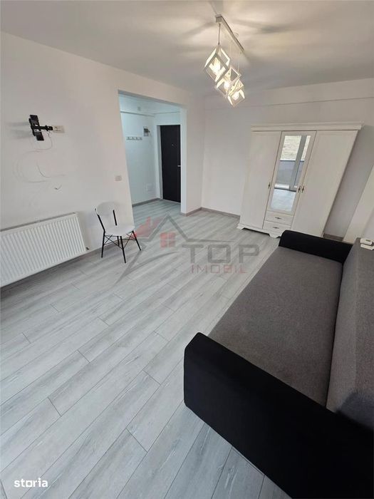 Etaj 2 - Visan, apartament 1 camera decomandat in bloc nou