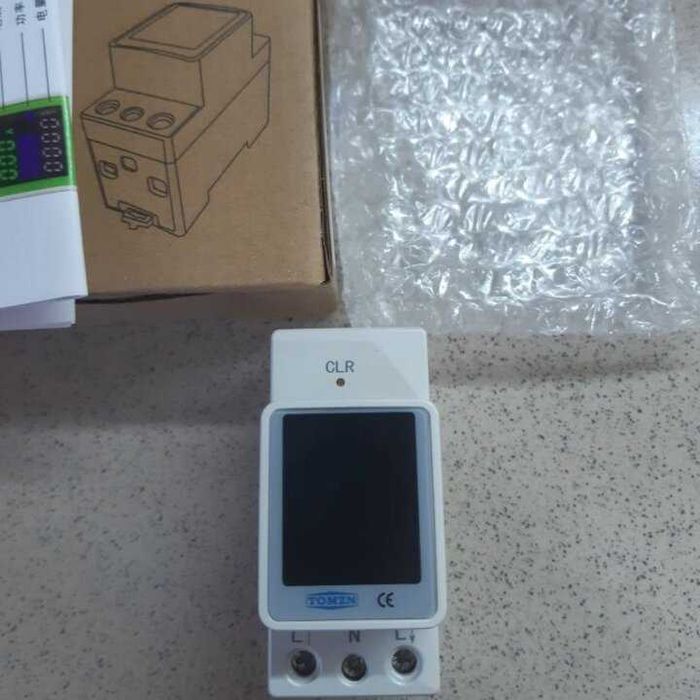 Подотчетен, контролен електромер TOMZN 4 в 1 за DIN рейка | 100A