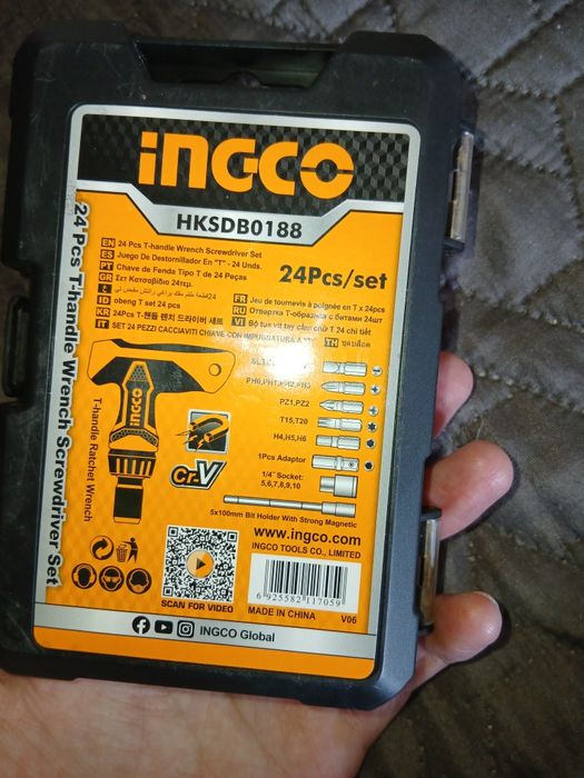 Продам Т обратную отвёртку INGCO.